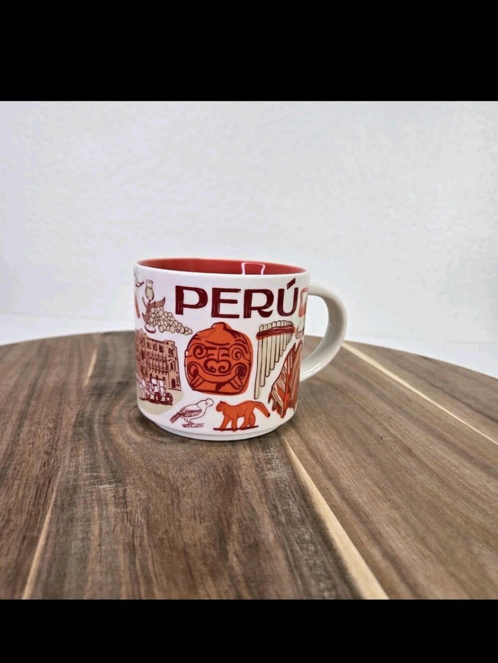 Starbucks Been There Series Peru Mug Cup 14oz Globe Collection 2020 New No Box
